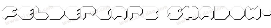 Feldercarb Shadow字体转换
